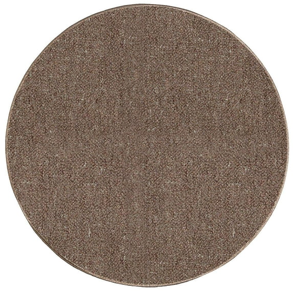 Broadway Collection Kids Favorite Indoor Outdoor Area Rug Brown - 10' Round