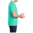 thumbnail image 3 of Mafoose Men's Perfect Tri Polyester/Cotton/Rayon T-Shirts Aqua Heather X-Small, 3 of 4