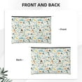 thumbnail image 2 of Hirioo Cartoon Dinosaur for Paper Reusable Cosmetic Bag Zipper Encouragement Travel Pouch Toiletry Bag for Women Girls, 2 of 7
