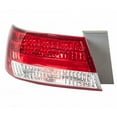 thumbnail image 3 of For 2006 2007 Hyundai Sonata Tail Light Pair Driver and Passenger Side w/ Bulbs DOT Certified HY2804109, HY2805109 | 92401-0A001, 92402-0A001 w/3.3L engine; Outer Lamps, 3 of 4