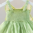 thumbnail image 5 of LUOGENLI Girls Valentine's Day Dresses Size 10-12 Baby Girls Tule Tutu Dress Buterfly Print Back Sudress Toddler Girls St. Patrick's Day Dresses 5T Green 5-6 Years, 5 of 8
