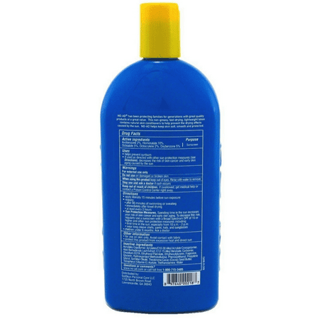 Sunscreen Lotion SPF 45 by NO-AD for Unisex - 16 oz Sunscreen