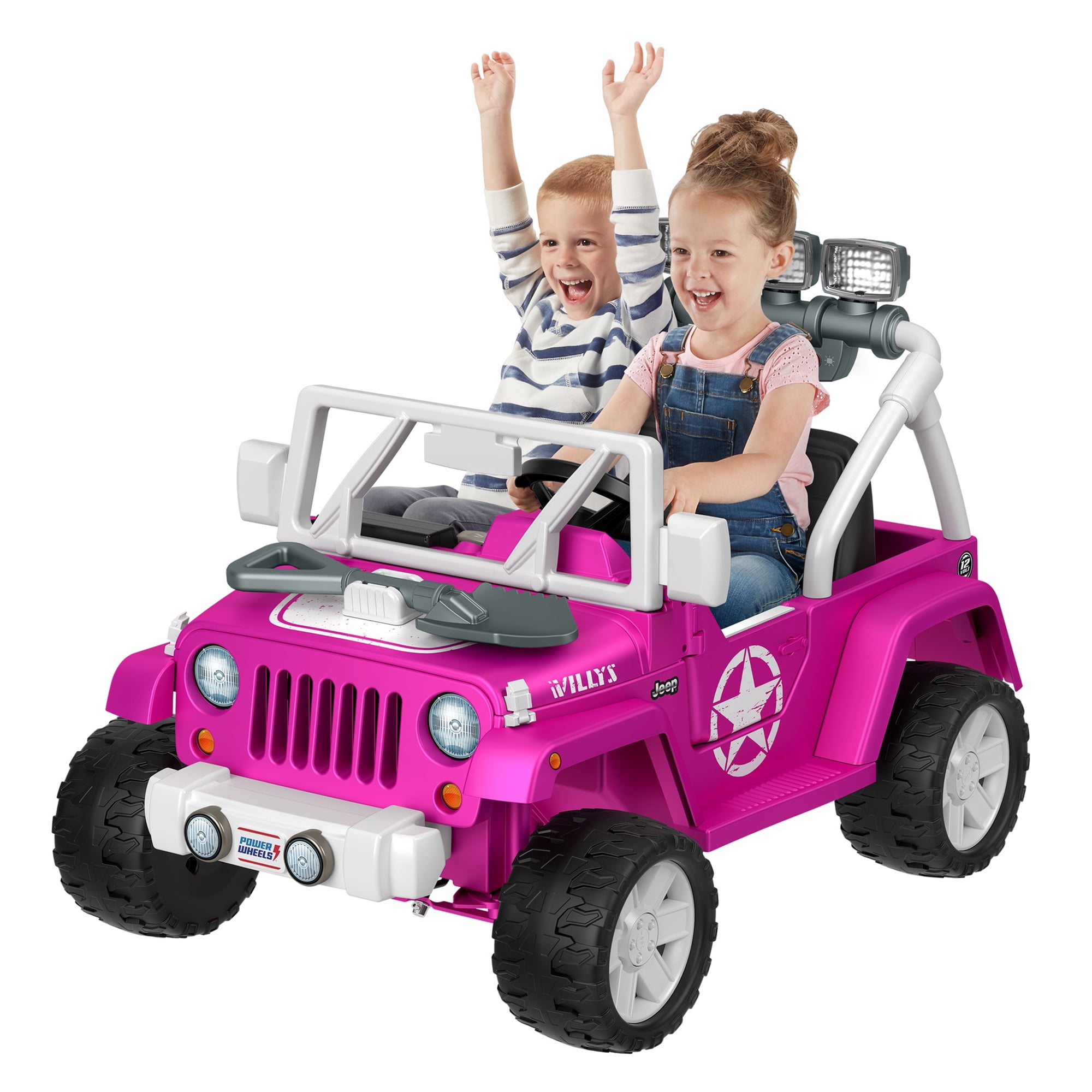 Power Wheels Black Footboard Jammin Jeep Barbie Wrangler Dora Tough most models 