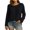 Black, variant on Fashion Fall Saving Women's Tops Long Sleeve Plus Size Womens Tops Trendy Fall 2025 Pullover Oversized Tshirts for Women My Order My Items