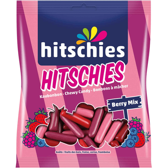 Hitschler Hitschies chewy candy BERRY MIX -125g/4.4 oz