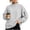 Gray, variant on Tqcoqu Mock Neck Sweatshirt For Women,Long Sleeve Loose Fit Casual Pullover Top With Side Zipper Pockets