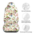 thumbnail image 5 of Sikiie Wild Exotic Birds And Flowers Car Seat Protector 2 Pack Car Seat Cushion Mat, Car Seat Covers for SUV, Truck, Van, 5 of 7