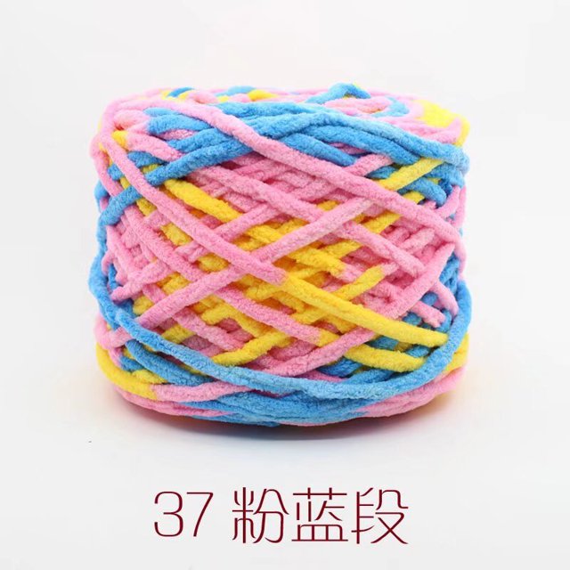 Xiao Hua rollos de gasa rosa y azul de 160 g, mecha de alta calidad para manualidades caseras cómodas, gasa súper esponjosa de alta calidad: opción ideal para decorar mantas y almohadas