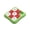 Green, variant on AOOOWER Stimulating Number Grids Plastic Dog Puzzle For Treat Finding And Entertainment