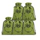 thumbnail image 2 of 5pcs Green Cartoon Character Christmas gift bags Santa Claus sack Merry Xmas eve party New Year Holiday kid boy girl present, 2 of 4