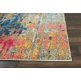 thumbnail image 4 of Nourison Celestial Abstract Blue/Yellow 3'11" x 5'11" Area Rug, (4x6), 4 of 7