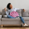 thumbnail image 5 of ViLaViDeca Shell Pillow Home Sofa Bedside Decorative Texture Cushion, 5 of 5