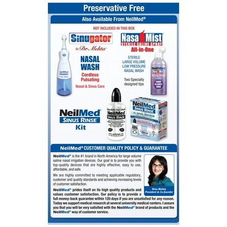 NeilMed NasaFlo Clear Neti-Pot Nasal Wash System