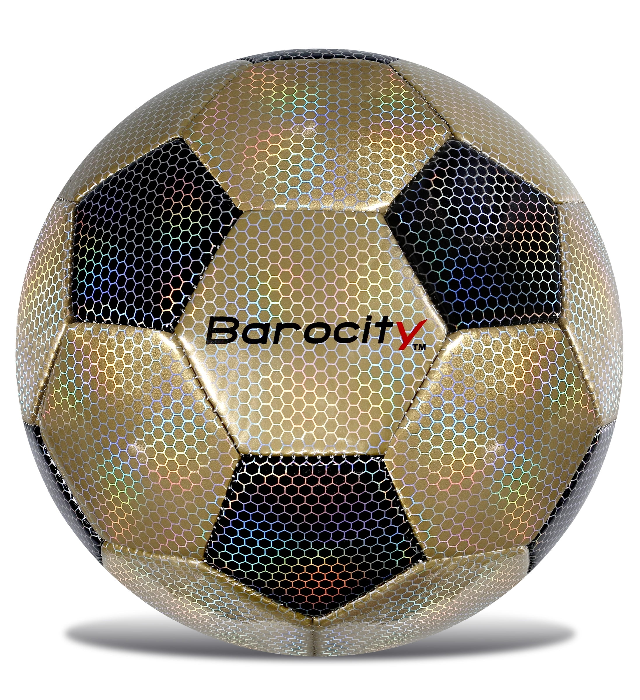 Barocity Classic Black & Gold Size 3 Soccer Ball Boys and Girls