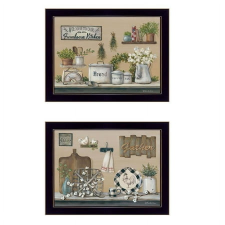UPC: 0840105537984 | Farmhouse Kitchen By Pam Britton Printed Wall Art Wood Multi-Color