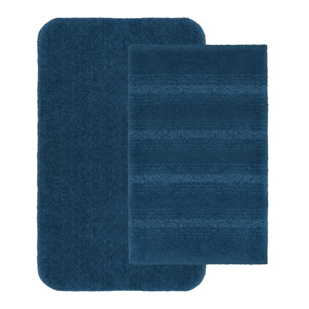 Better Homes & Gardens American Made 2Piece Bath Rug Set, Baltic Sea