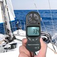 thumbnail image 4 of Yeacher 8 in 1 Handheld Digital Anemometer Wind Speed/Temperature/Humidity/Wind Chill/Heat Index/Dew Point/Barometric Pressure/Altitude Meter with LCD Backlight--Black, 4 of 8