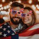 thumbnail image 1 of Xihbxyly Gafas Del Día de La Independencia, Accesorio Patriótico Divertido, Diseño Ligero y Cómodo, Accesorio Colorido para Fiestas, Ideal para Eventos Divertidos y Selfies, Perfecto para Celebracion, 1 of 7