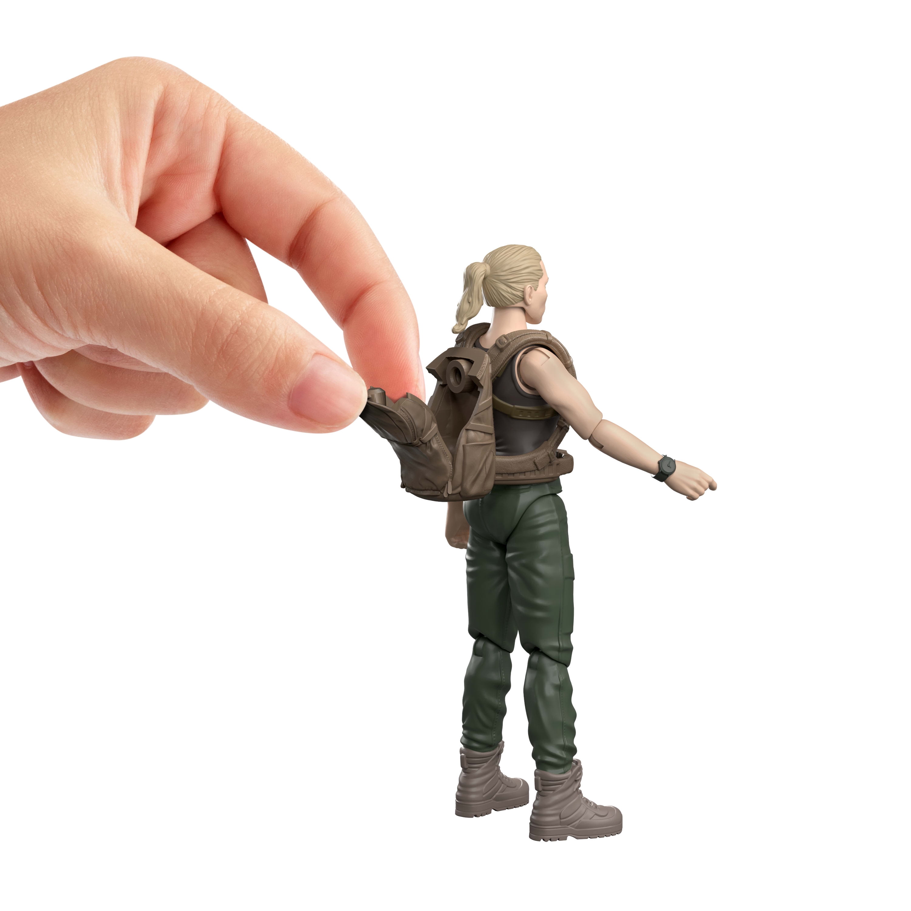 Jurassic World Rebirth Zora Bennett & Velociraptor Figures Pack, Movie