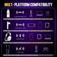thumbnail image 6 of BENGOO Wireless Gaming Headset with Noise Canceling Microphone for PS5, PC, PS4, 2.4G/Bluetooth Gaming Headphones with USB and Type-c Connector, 6 of 11