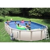 Heritage Oval 33' x 18' x 52'' Above Ground Swimming Pool with Vinyl-Coated Frame