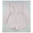 thumbnail image 2 of GUESS Womens Mellie Romper Jumpsuit pink XL, 2 of 2