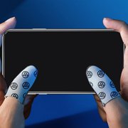 Breathable Fiber Gaming Gloves Sweat Sensitivity For Devices