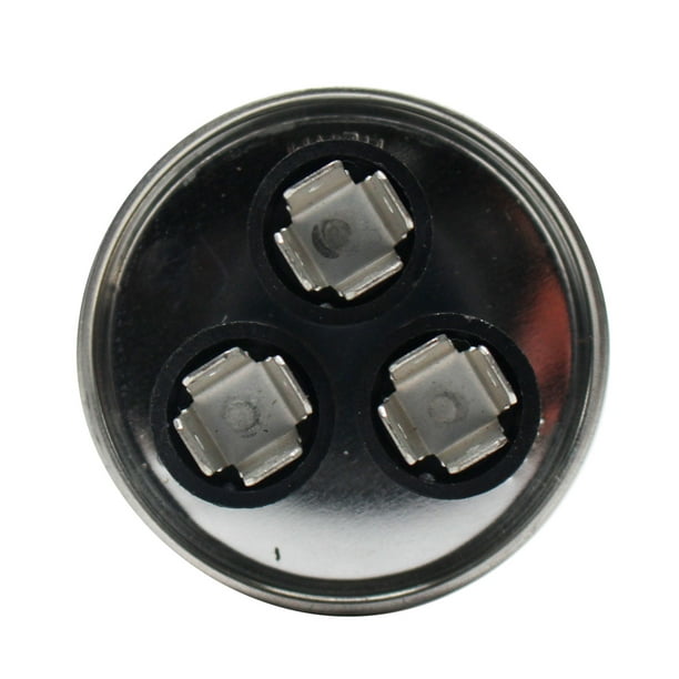 3-Pack 40 / 5 MFD 440 Volt Dual Round Run Capacitor Replacement for GE  97F9838 - CAP-97F9838, UpStart Components Brand