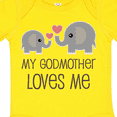 thumbnail image 4 of Inktastic My Godmother Loves Me Boys or Girls Baby Bodysuit, 4 of 5