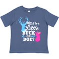 thumbnail image 3 of Inktastic Gender Reveal Will It Be a Little Buck or Doe? Girls Toddler T-Shirt, 3 of 5