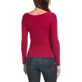thumbnail image 2 of BCBGMAXAZRIA womens  Ribbed Sweater, m, Red, 2 of 3