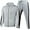 Grey, variant on Men's Tracksuits Sweatsuits for Men Set Track Suits 2 Piece Casual Athletic Jogging Warm Up Sweat Suits Z2-Pink,L