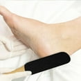 thumbnail image 5 of LQQBOX Feet Scrubber Handle Wooden Foot File Callus Remover Professional Pedicure Foot Rasp Removes for Cracked Heels Dead Skin Corn Hard Skin(2Pcs,Black), 5 of 7