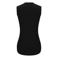 thumbnail image 6 of successthop Summer Tank Tops for Women Tunic Solid Split Curvy Hem Shirts Sleeveless Tees Blouse V Neck Tshirts Loose Fit Pullovers Outfits, 6 of 6