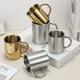 thumbnail image 4 of Uxcell 2Pcs Tazas de Café de Acero Inoxidable, 14 Onzas, Tazas de Té y Café de Viaje de Doble Pared, 4 of 7