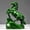 Green-GN Home Decor, variant on karymi Handcrafted Solid Wood Horse Statue Ornament Success Symbol Figurine for Living Room Shelf Desk Mantel Home Office Decor Artisanal Gift 8cm/3.1in up to 70% off up to 70% off