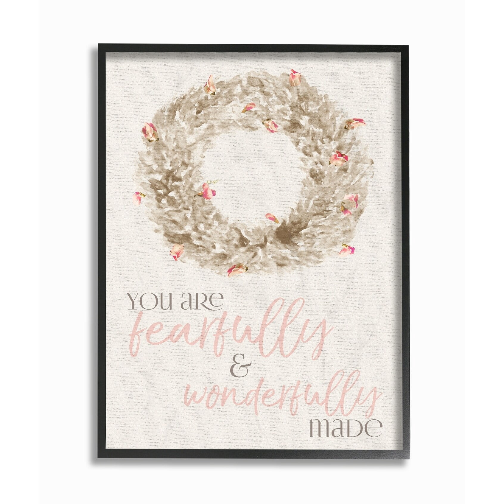 Stupell  Fearfully Wonderfully Framed Giclee Art 11 x 14