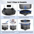 thumbnail image 5 of 5.5L Dog Water Bowl,Large Capacity No Spill Water Bowl for Dogs, Splash Proof Slow Water Feeder C, 5 of 5