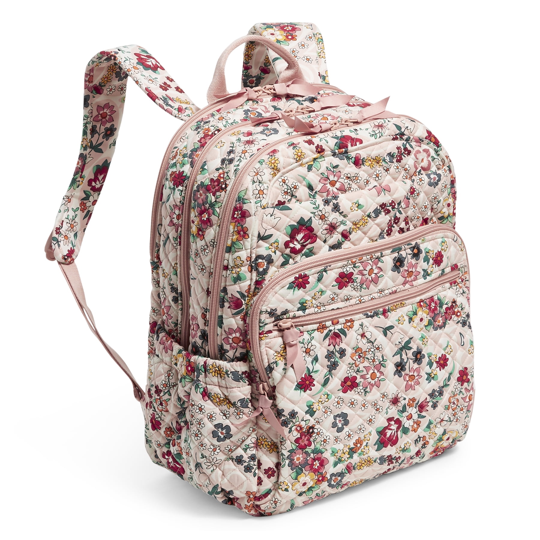 Vera Bradley Women s Recycled Cotton XL Campus Backpack Prairie Paisley Walmart