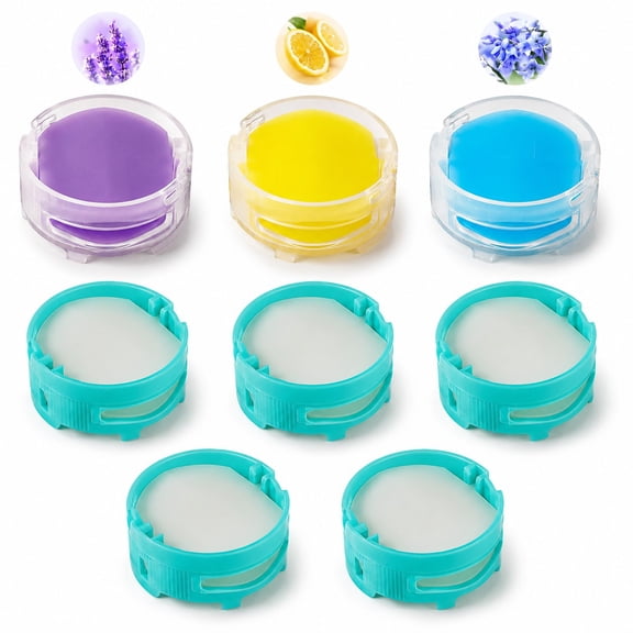 8 Pack 1541FC3000 Odor Neutralizer Technology Vacuum Replacement Cartridges Compatible with Shark AZ3000 AZ3002 HZ3000 HZ3002 IZ862H IZ562H ZD550 Vacuum Cleaner & Air Purifier, Teal, Original