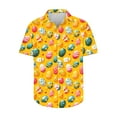 thumbnail image 5 of Idoravan Easter Shirts for Men Button Down Print T-Shirt Men's Easter Printed Shirt Button Up Shirt, 5 of 5