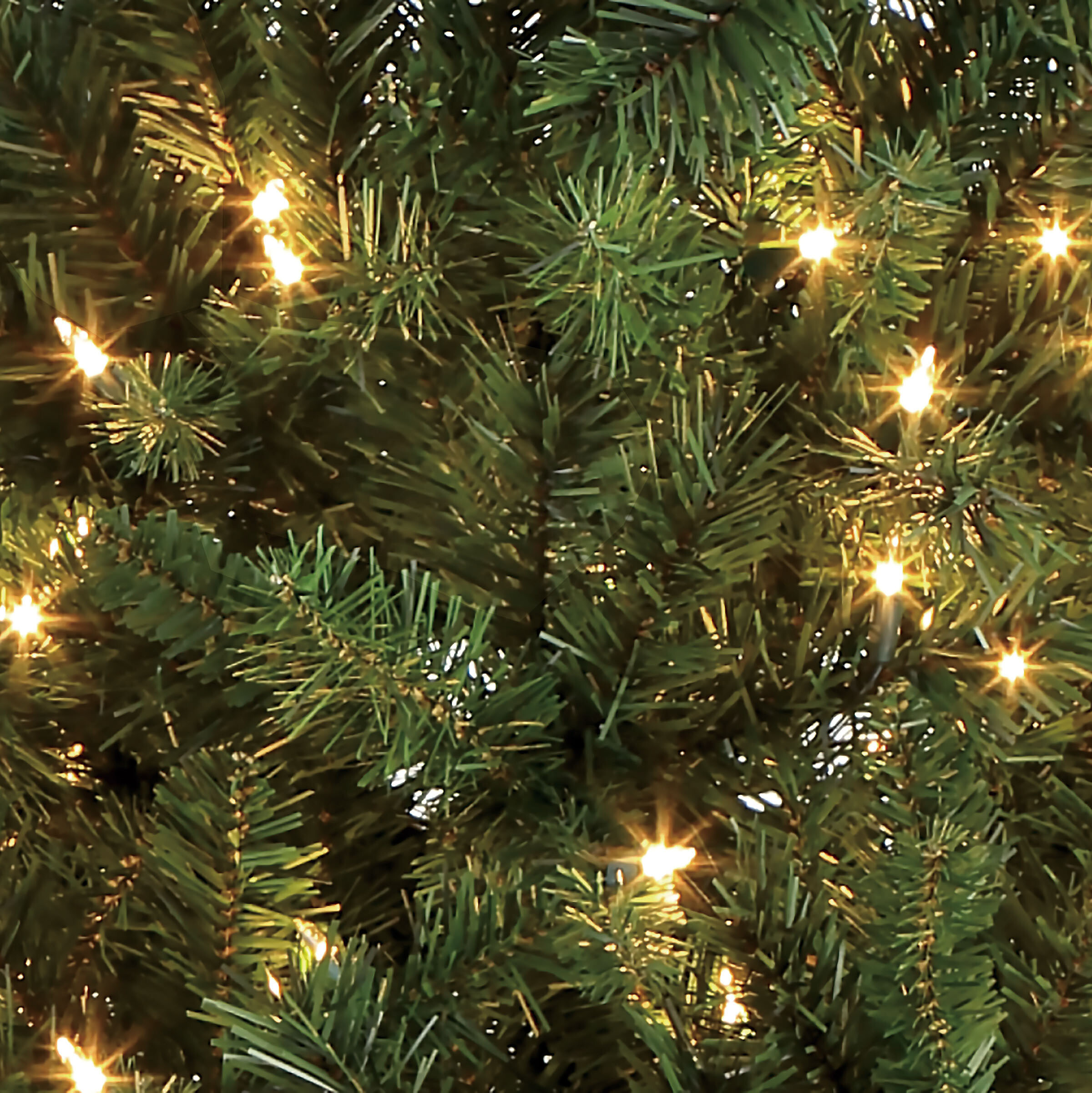 6.5 ft Pre-Lit Arlington Artificial Christmas Tree with LED Lights by Holiday Time