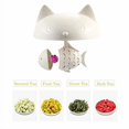 thumbnail image 2 of Taza de té BignoseDeer, bonita taza de vidrio con infusor de pescado, 250 ml, 2 of 8