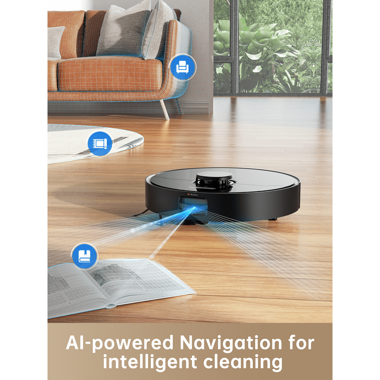 Dreame D10s Pro Robot Vacuum and Mop, Powerful 5000Pa Suction, AI