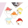 thumbnail image 4 of Broches de Pin esmaltados, insignia de solapa de seta bonita, conjunto de Pin esmaltado de planta de dibujos animados para mochila, ropa, sombreros, alfileres de botón divertidos, conjunto de joyería MFZFUKR WMPH-914, 4 of 7