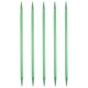 thumbnail image 1 of Uxcell 5Pcs Agujas de tejer de aleación de aluminio de 5.5mm, agujas de tejer de doble punta, verde, 1 of 5