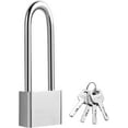 thumbnail image 1 of Cadenas à Longue Manille avec Clés, Cadenas d'Extérieur Résistant aux Intempéries, 1 of 5