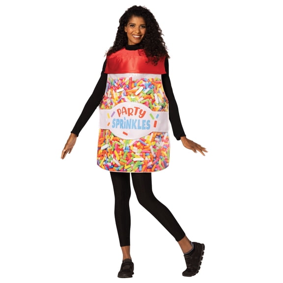 Rasta Imposta Party Sprinkles Halloween Costume, Men and Women's, Multicolor, Adult One Size, R1771-OS