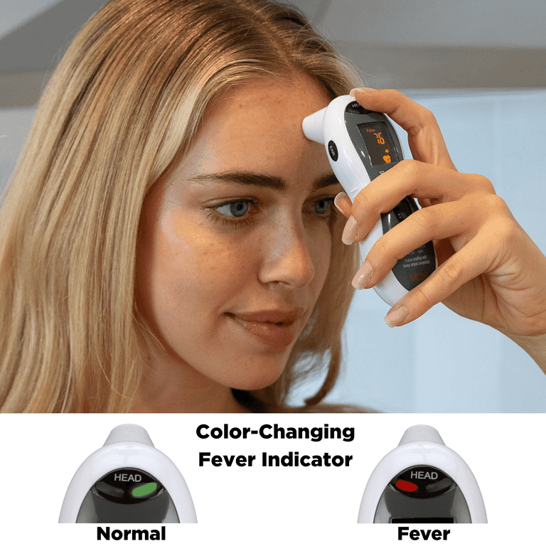 MOBI Ultra Pulse Ear & Forehead Thermometer with Pulse Monitor photo 2