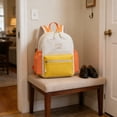 thumbnail image 6 of Spine Protection Ki*ds Backpack, Lightweight Elementary School Bag, Waterproof Contrast Color Rucksack, Load Reduction Daypack, Fashion Book Bag for Back to School Young Students Daily Carry, 6 of 6
